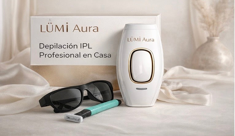 Depilación IPL en Casa LÜMI Aura | Piel suave sin dolor