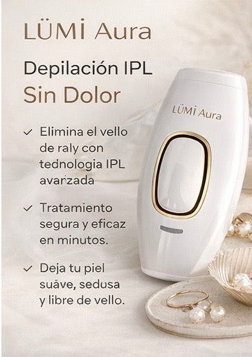 Depilación IPL en Casa LÜMI Aura | Piel suave sin dolor